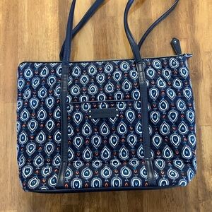 Vera Bradley Marrakesh Motifs small shoulder tote